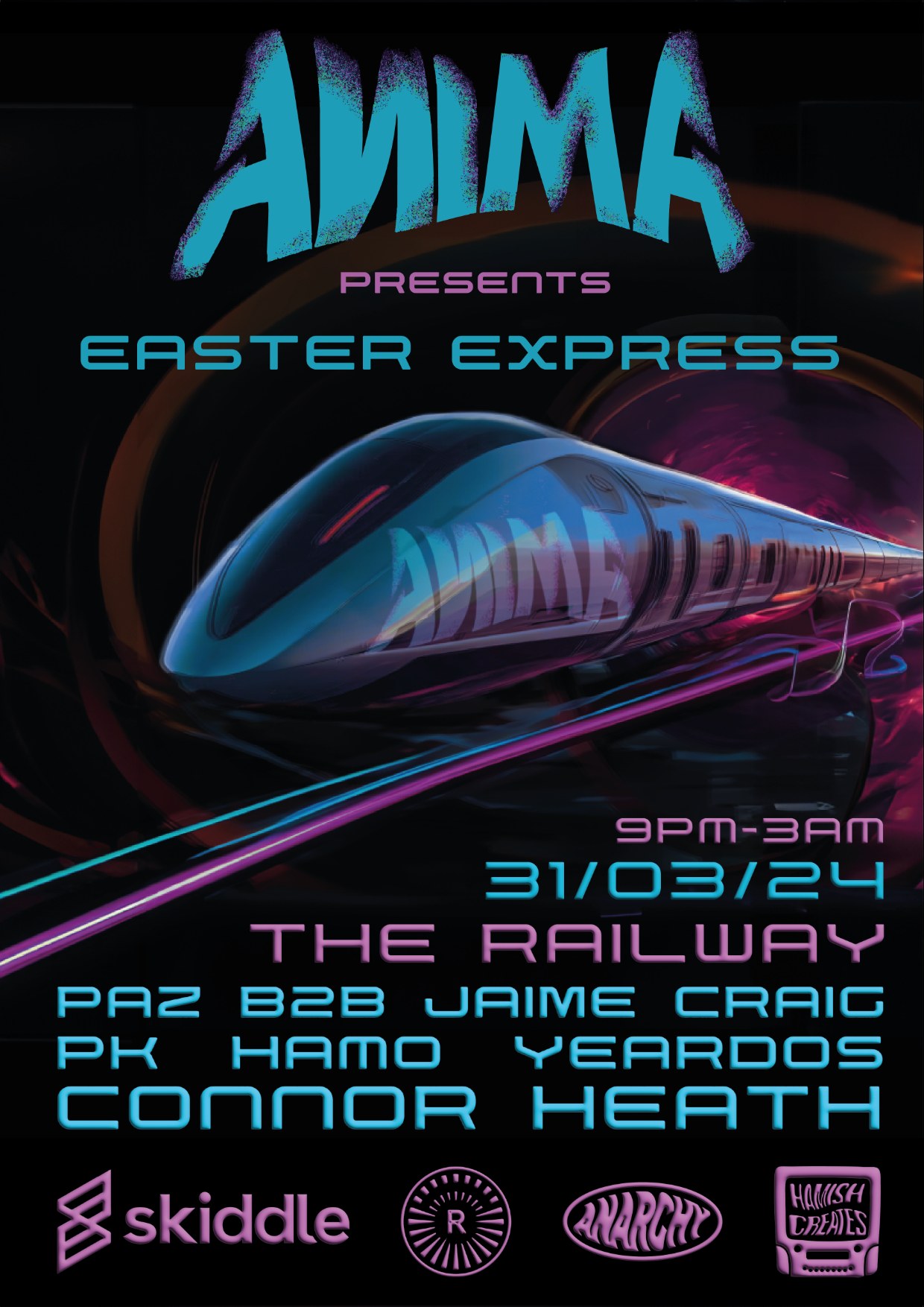Avec Anima: Easter Express poster